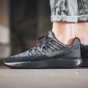 Nike LunarEpic Low Flyknit 2 Dark Grey - 9.5 Men